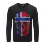 philipp plein sweats pour homme flag tete de mort